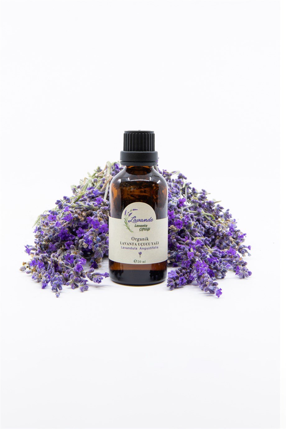 Organik Lavanta Yağı (L. Angustifolia) 50ml-İçten Damlalıklı