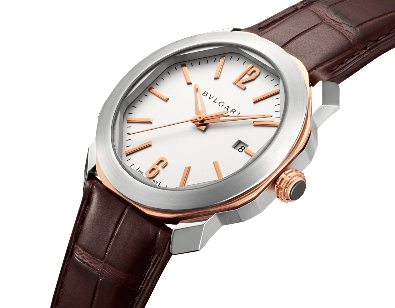 Bvlgari 102703 Octo Roma Erkek Kol Saati