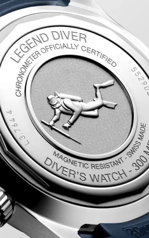 Longines L3.764.4.90.9 Legend Diver Erkek Kol Saati