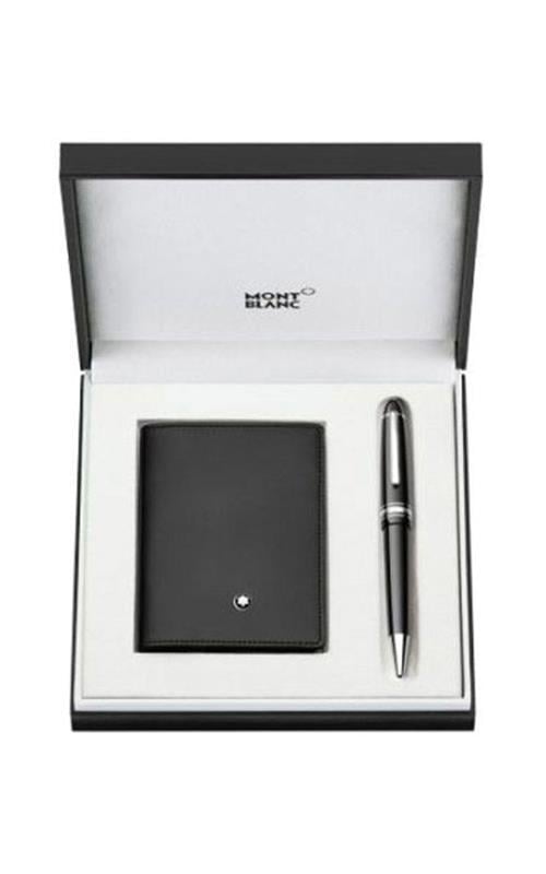 Mont Blanc 127644 Meisterstück Kalem Cüzdan Set Kalem