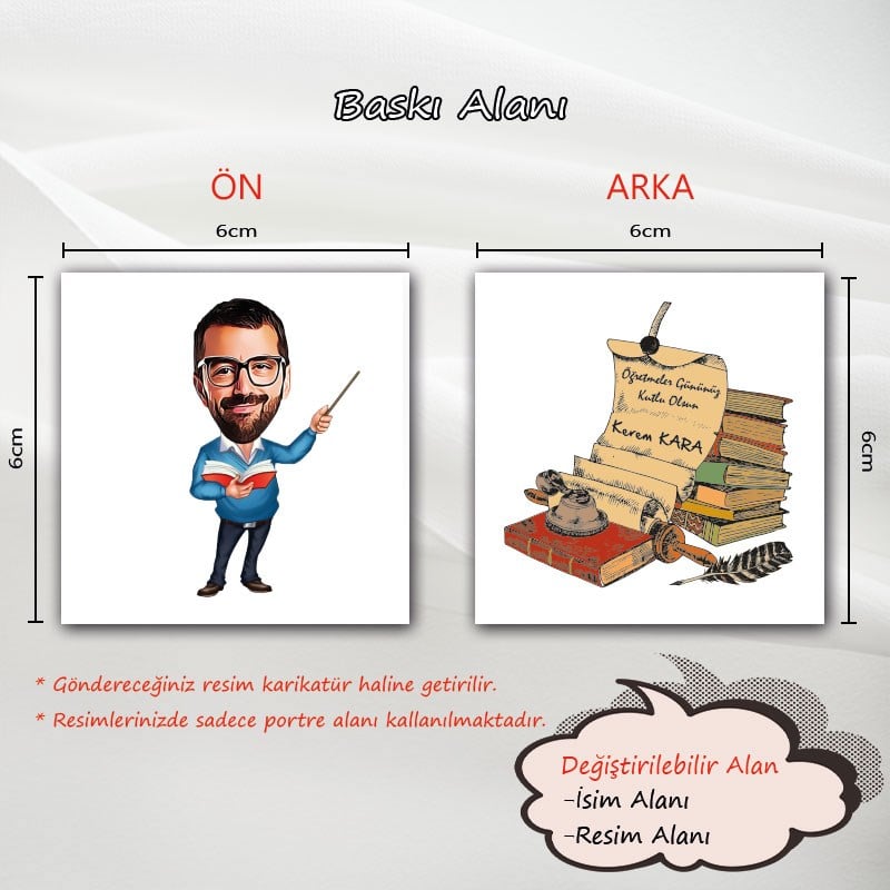 Öğretmene Özel Tasarım Kupa BardaklarHB1079