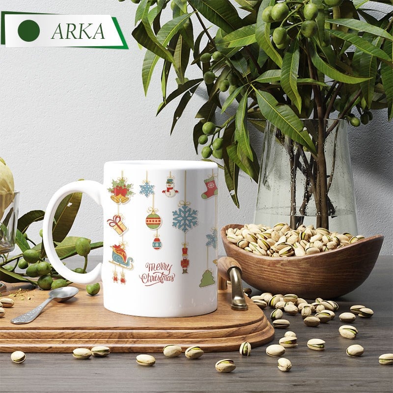 Yılbaşı Tasarımlı Kupa BardaklarHB1112