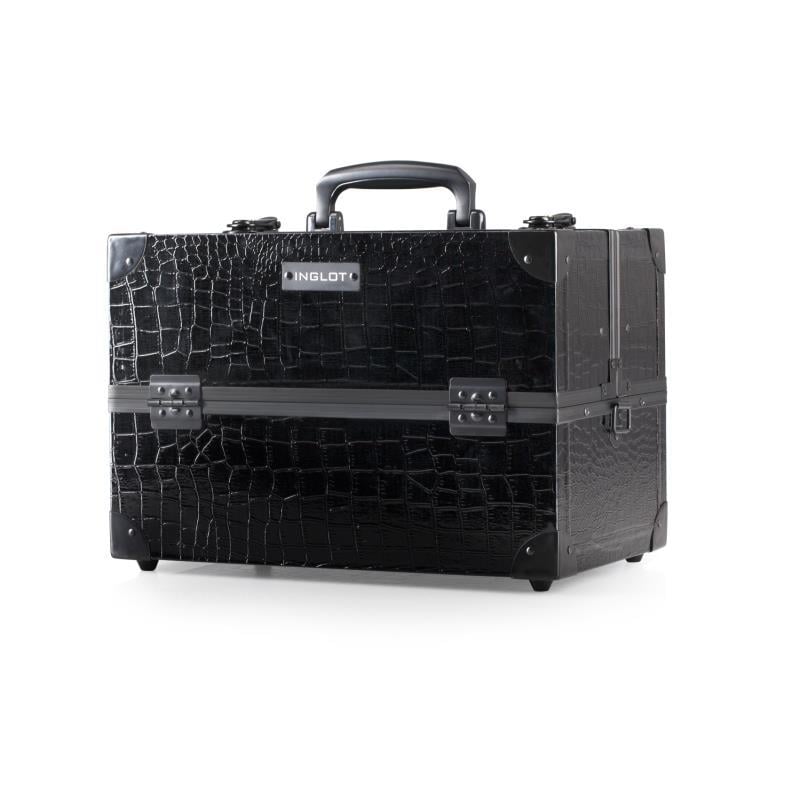 INGLOT MAKEUP CASE CROCODILE LEATHER PATTERN MEDIUM KC-PAC01