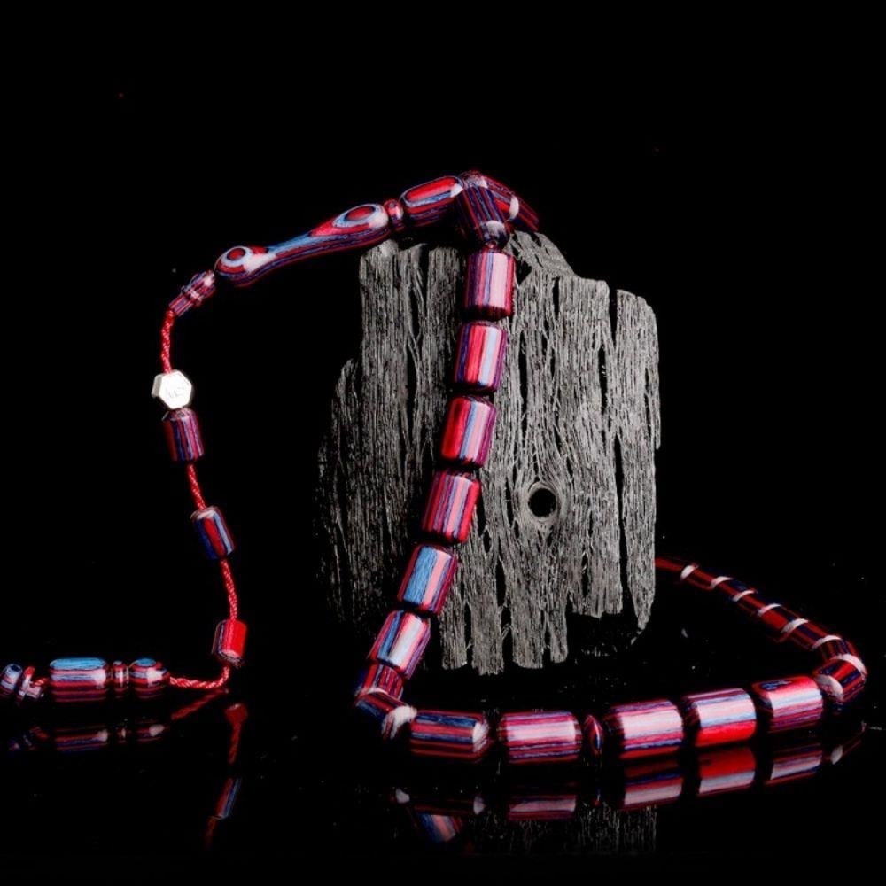 Kapsül Kesim Sistemli Kâfur Ağacı Model TesbihNatural Wood Rosary