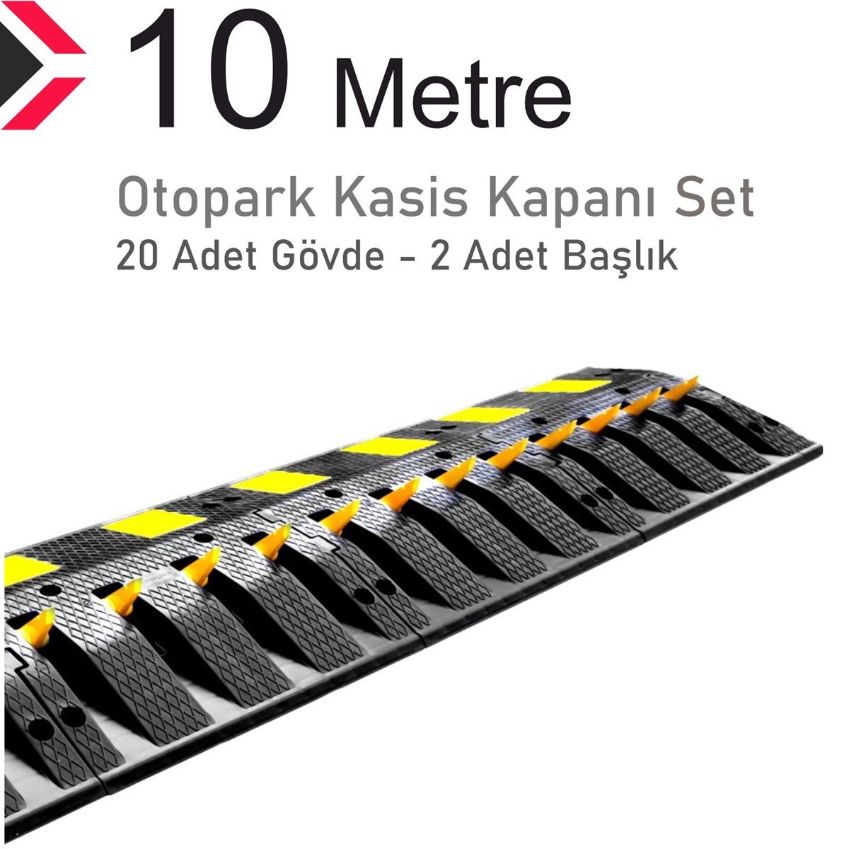 Otopark Kasis Kapanı 50 x 50 x 6 cm 10 Metre