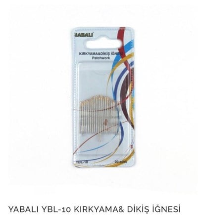 YABALI -10 KIRKYAMA-DİKİŞ İĞNESİ