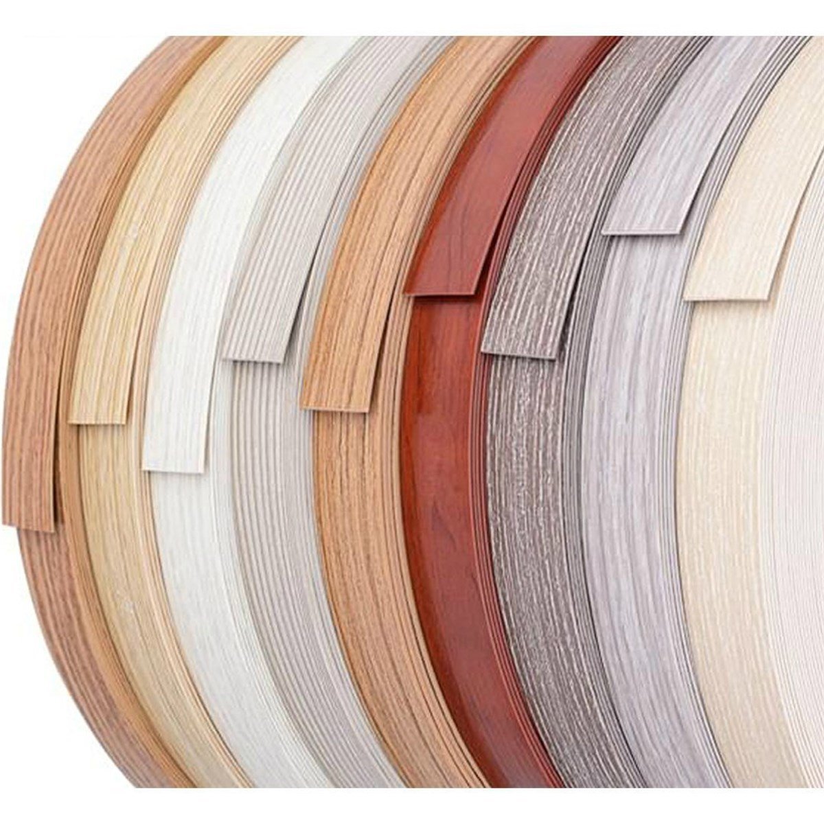 Roma 1001 GB Bute Mat Beyaz Düz Pvc Kenarbant