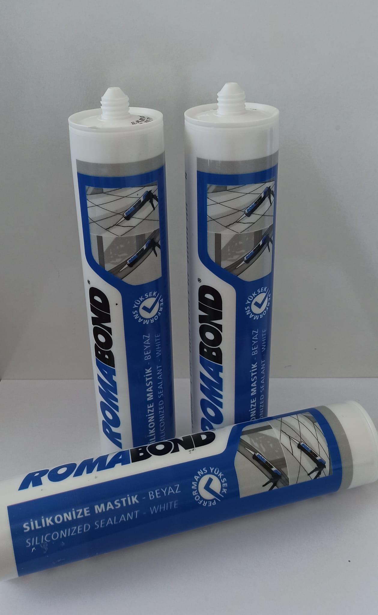 Romabond Silikonize Mastik 500gr
