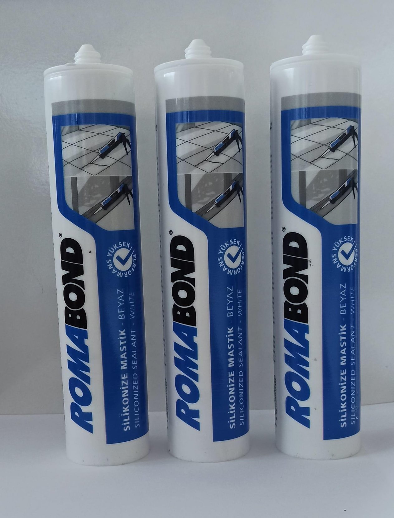 Romabond Silikonize Mastik 500gr