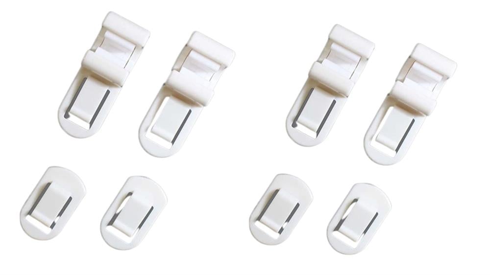 Bilgisayar Askı Kalem Ve Kağıt Tutturma Aparatı 8 Li Set 5x2x2cm