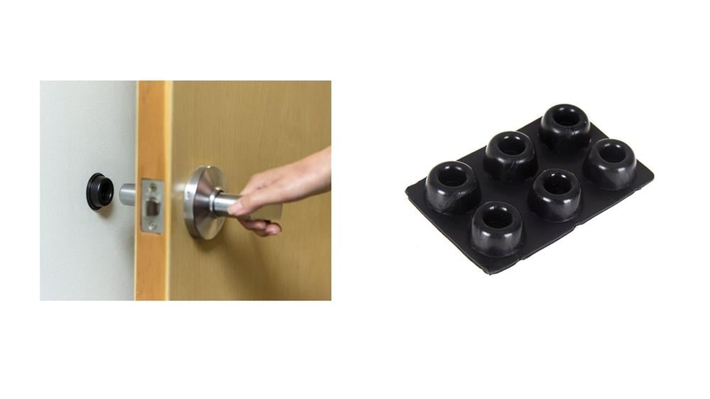 Kapı Kulpu Çarpma Önleyici Tampon 12 Li Set 2x2x1cm
