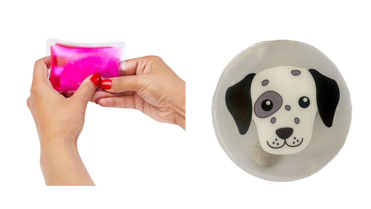 Köpek Cep Sobası,El Isıtıcı,Sıcak Su Torbası Pvc  9Cm