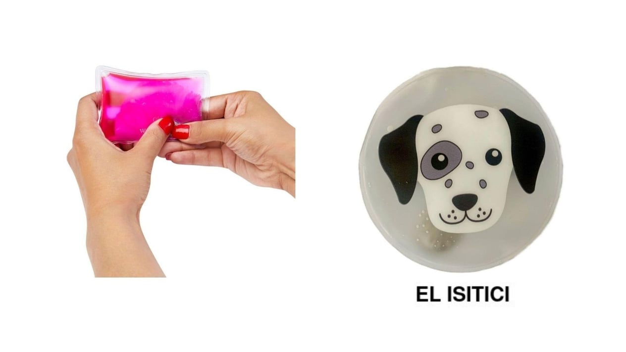 Köpek Cep Sobası,El Isıtıcı,Sıcak Su Torbası Pvc  9Cm