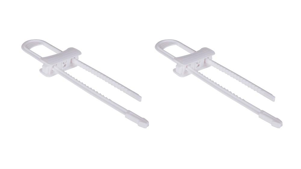 Raylı Çekmece Dolap Kilidi Çocuk Güvenlik Koruma Kilit 2 Adet 22x4x0,4cm