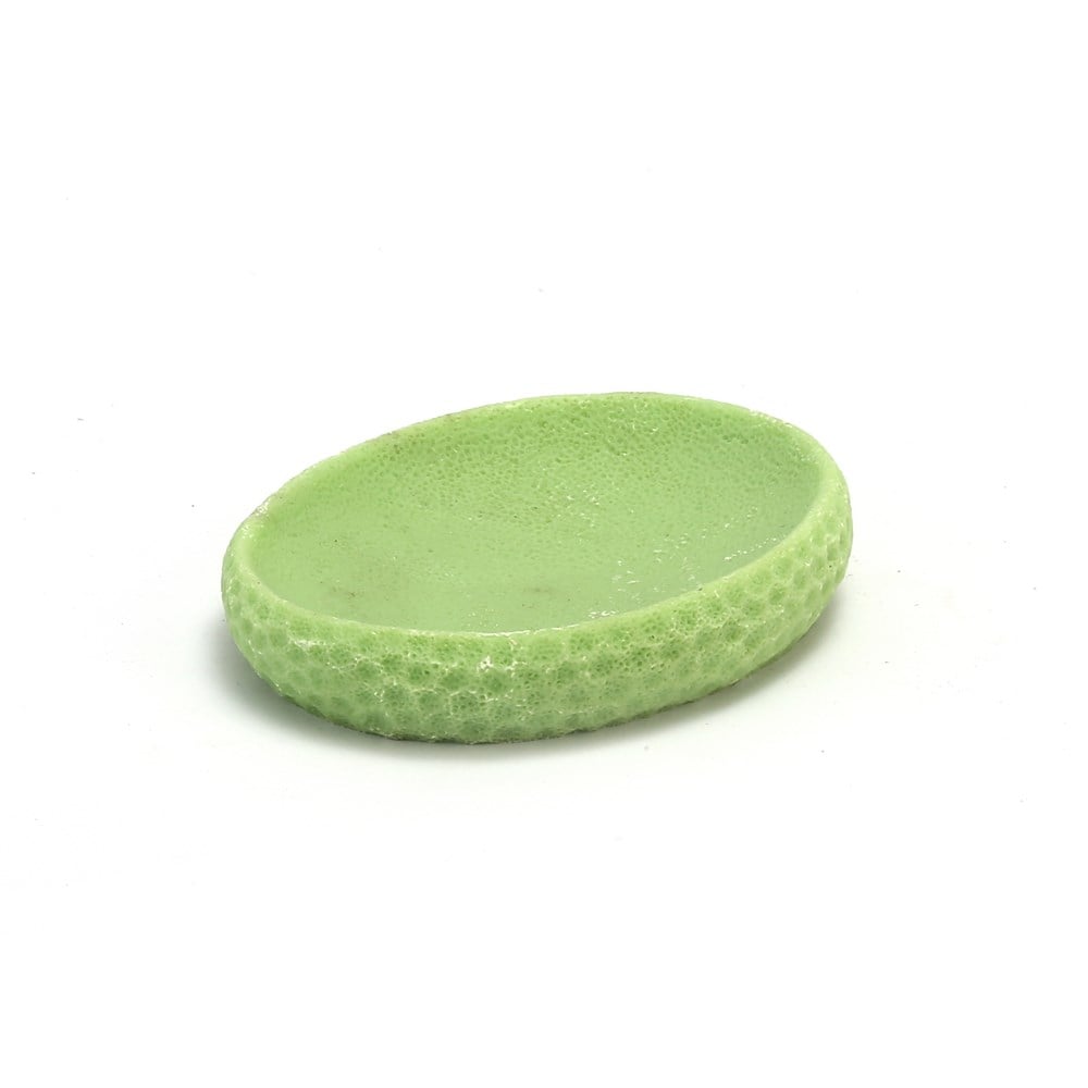 Sabunluk Yeşil Petek Desenli 10x8x2cm