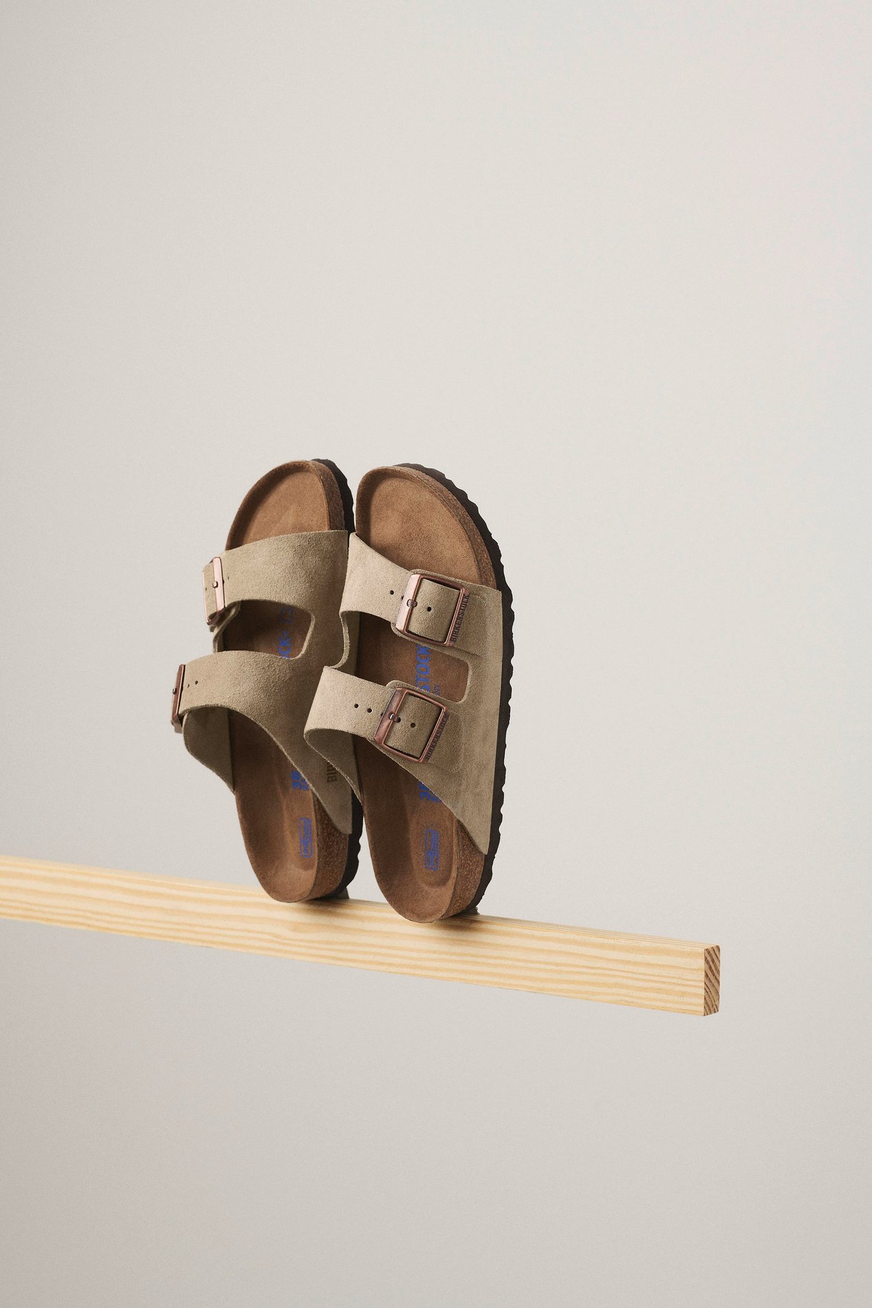 Birkenstock Arizona SFB VL Erkek Terlik 951303-Taupe