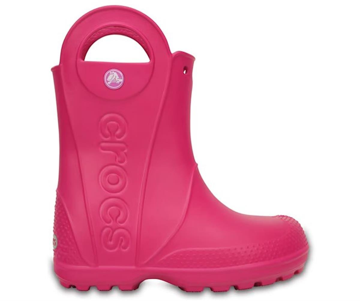 Crocs Handle It Rain Boot Çocuk Yağmur Botu 12803-6X0 Candy Pink