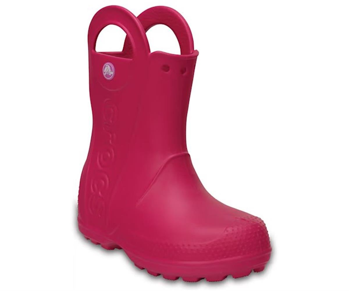 Crocs Handle It Rain Boot Çocuk Yağmur Botu 12803-6X0 Candy Pink