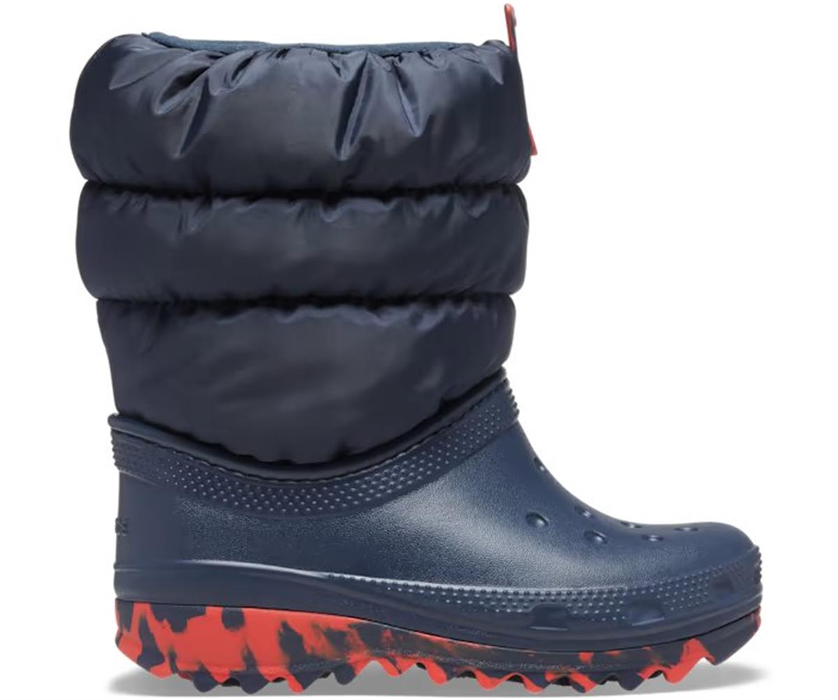 Crocs Neo Puff Boot Çocuk Botu 207684-410 Navy