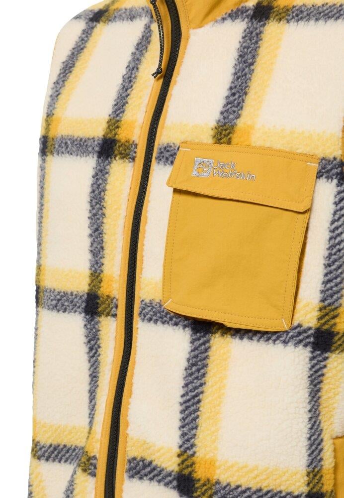 Jack Wolfskin Felslicht Check Vest M Erkek Yelek A60061-A0028 Panna Cotta