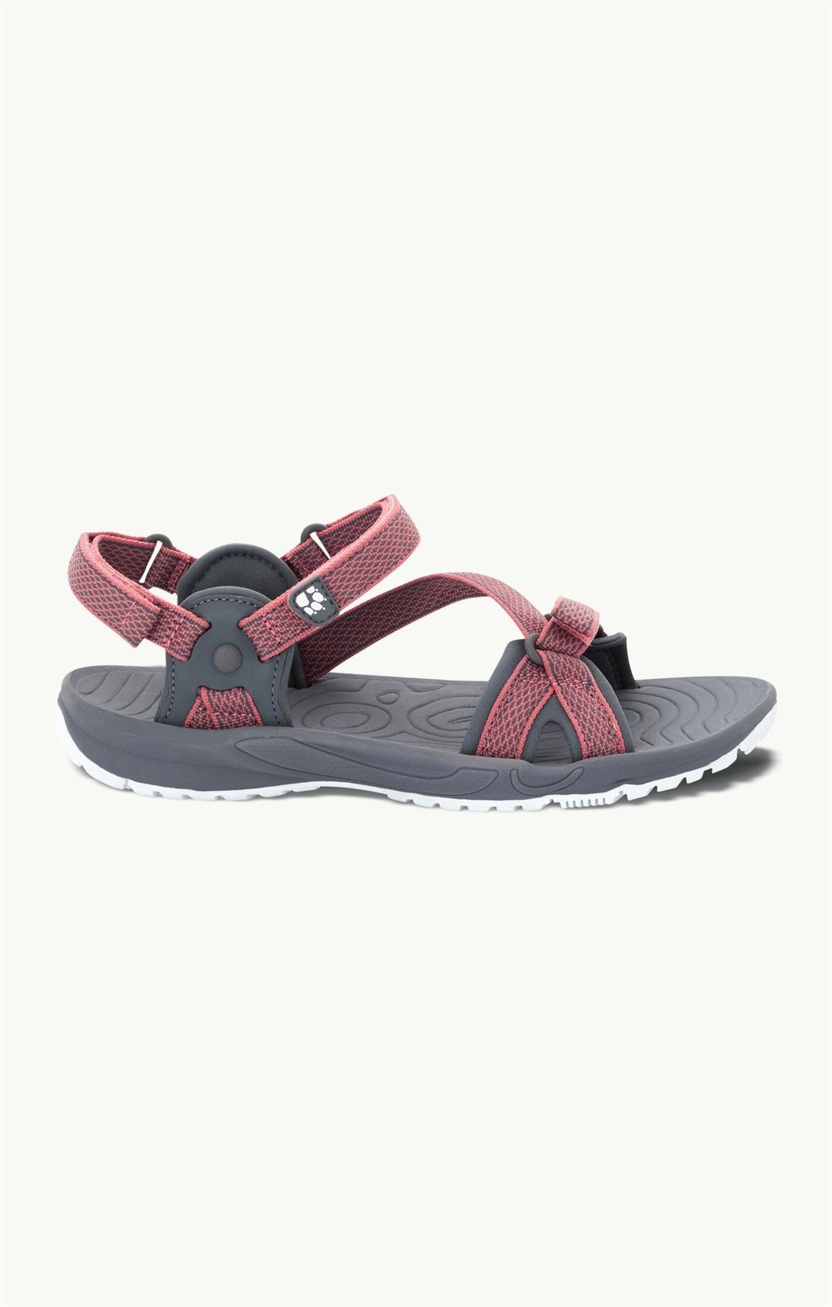 Jack Wolfskin Lakewood Ride Sandal Kadın Sandalet 4019041 Rose Quartz