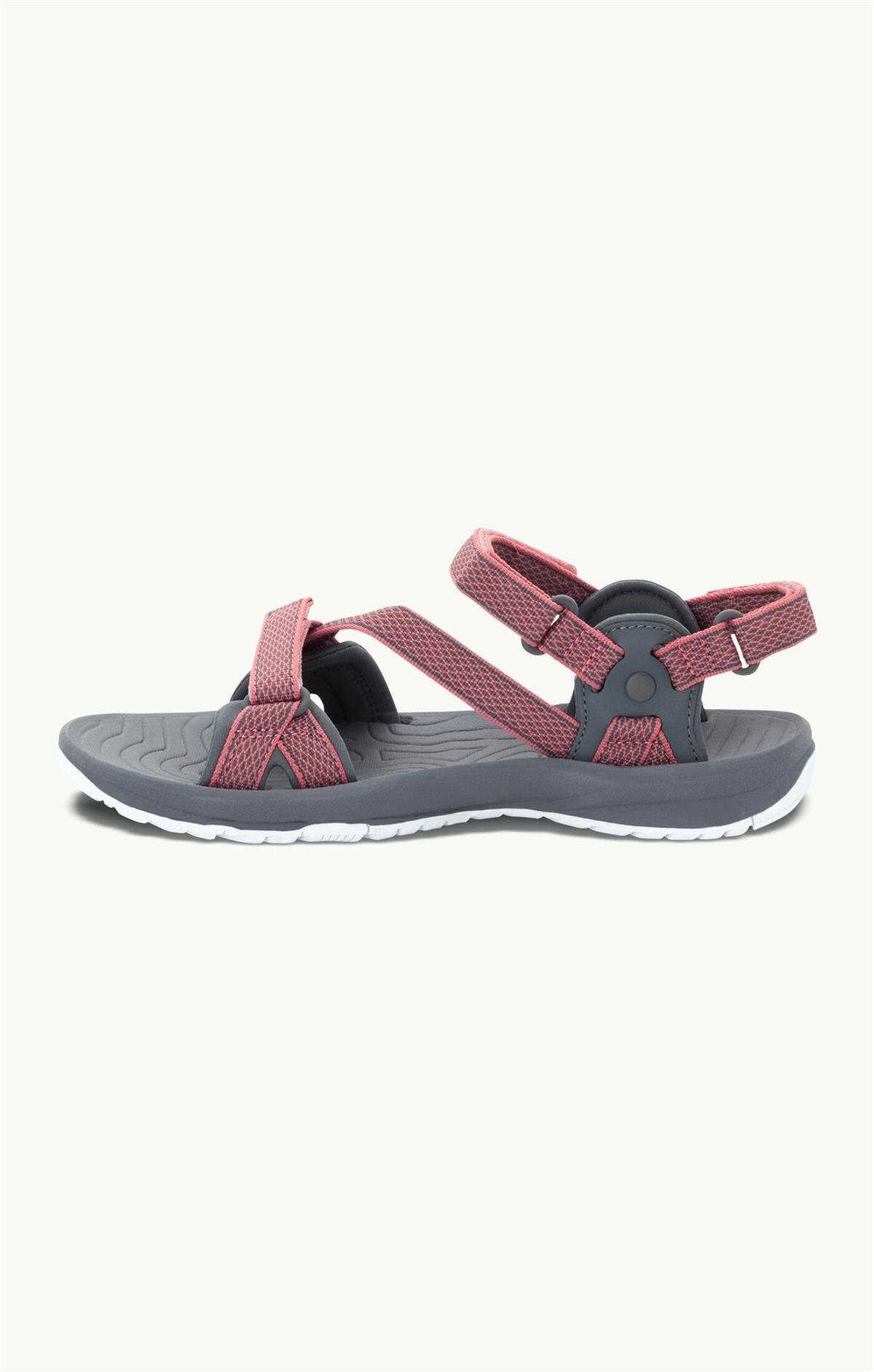 Jack Wolfskin Lakewood Ride Sandal Kadın Sandalet 4019041 Rose Quartz
