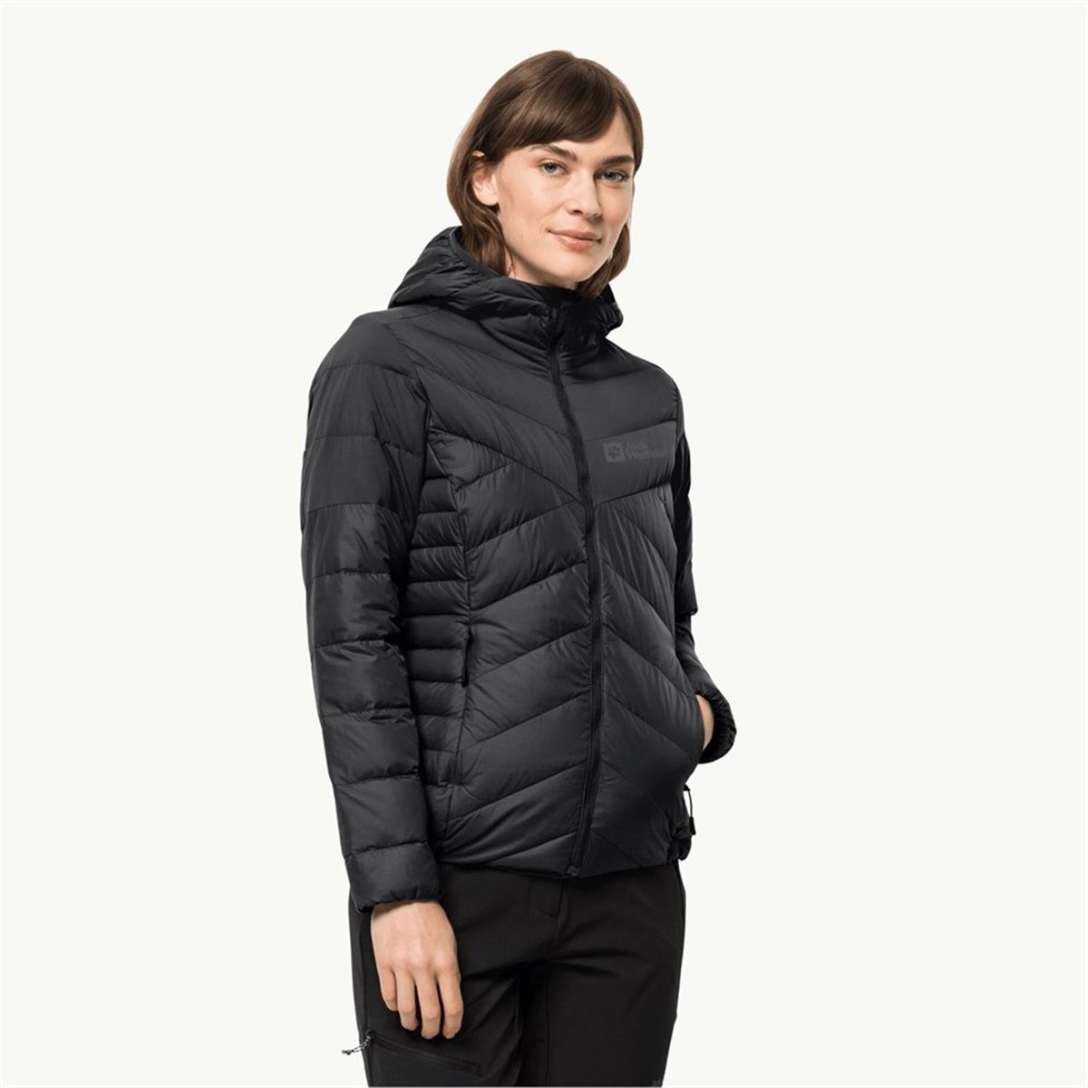 Jack Wolfskin Tundra Kadın Ceket 1206642-6000 Black