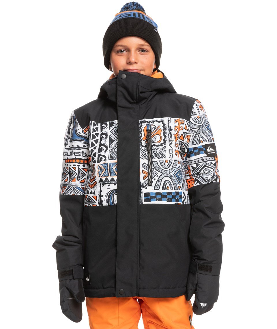 QUIKSILVER MISSION PRINTED BLOCK YOUTH JK SNOWBOARD CEKETİ