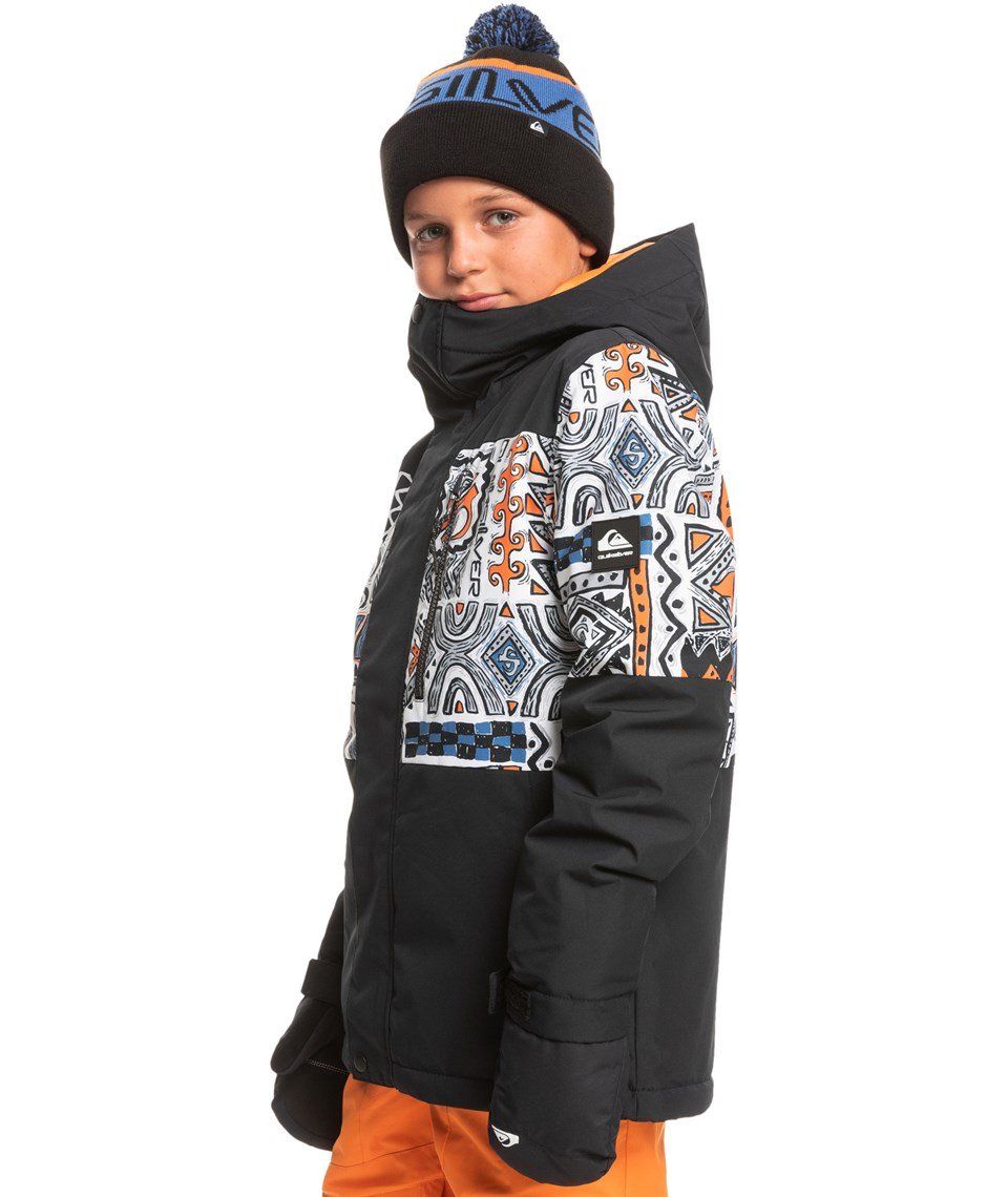 QUIKSILVER MISSION PRINTED BLOCK YOUTH JK SNOWBOARD CEKETİ