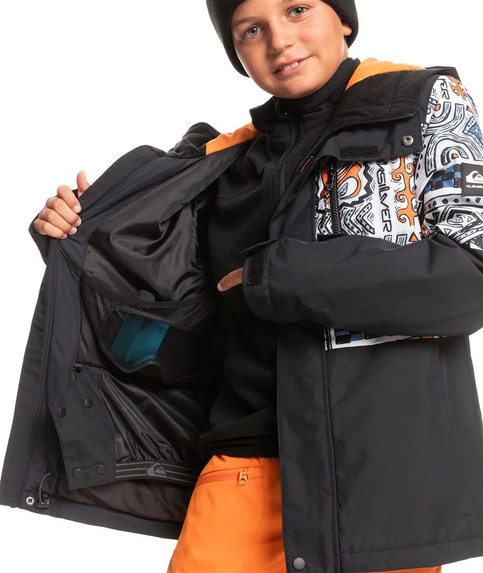 QUIKSILVER MISSION PRINTED BLOCK YOUTH JK SNOWBOARD CEKETİ