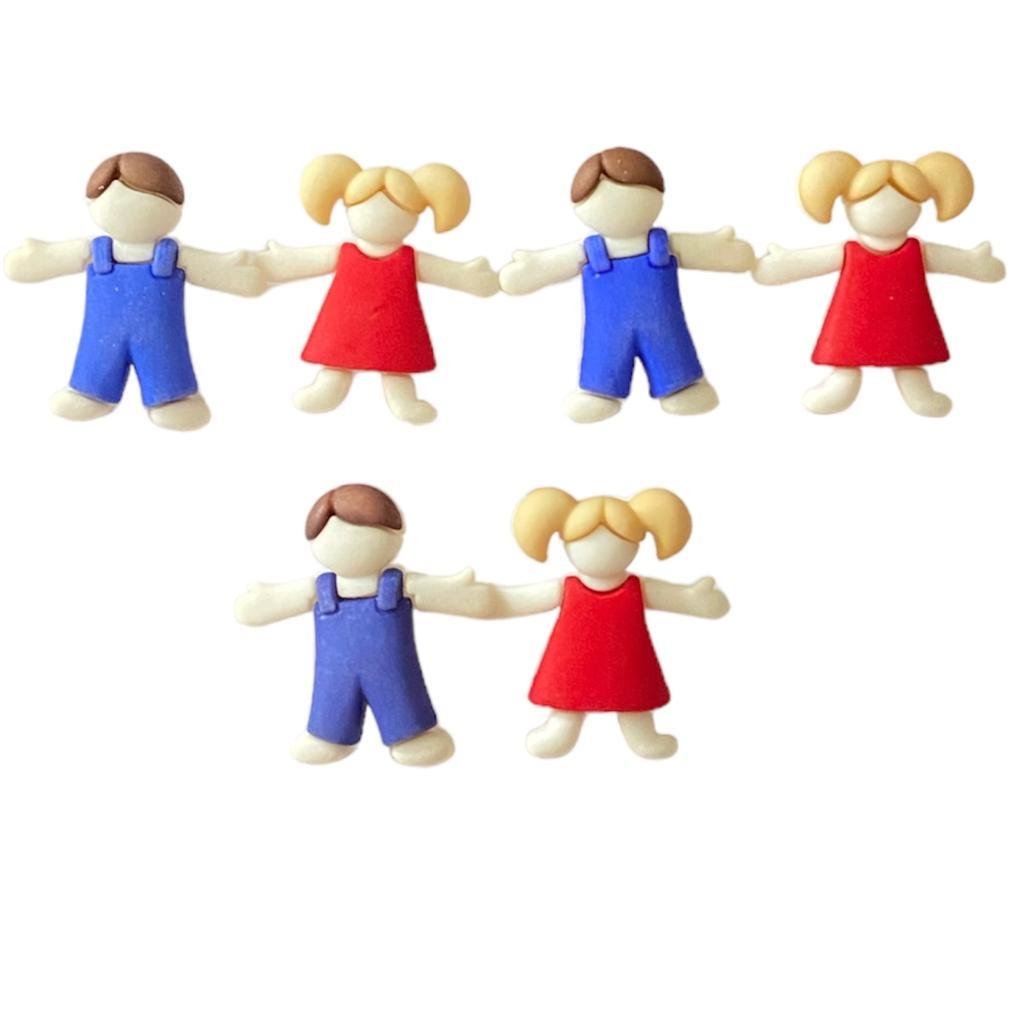 Dress It Up Dekoratif Oyuncak Figürlü Düğme 5422