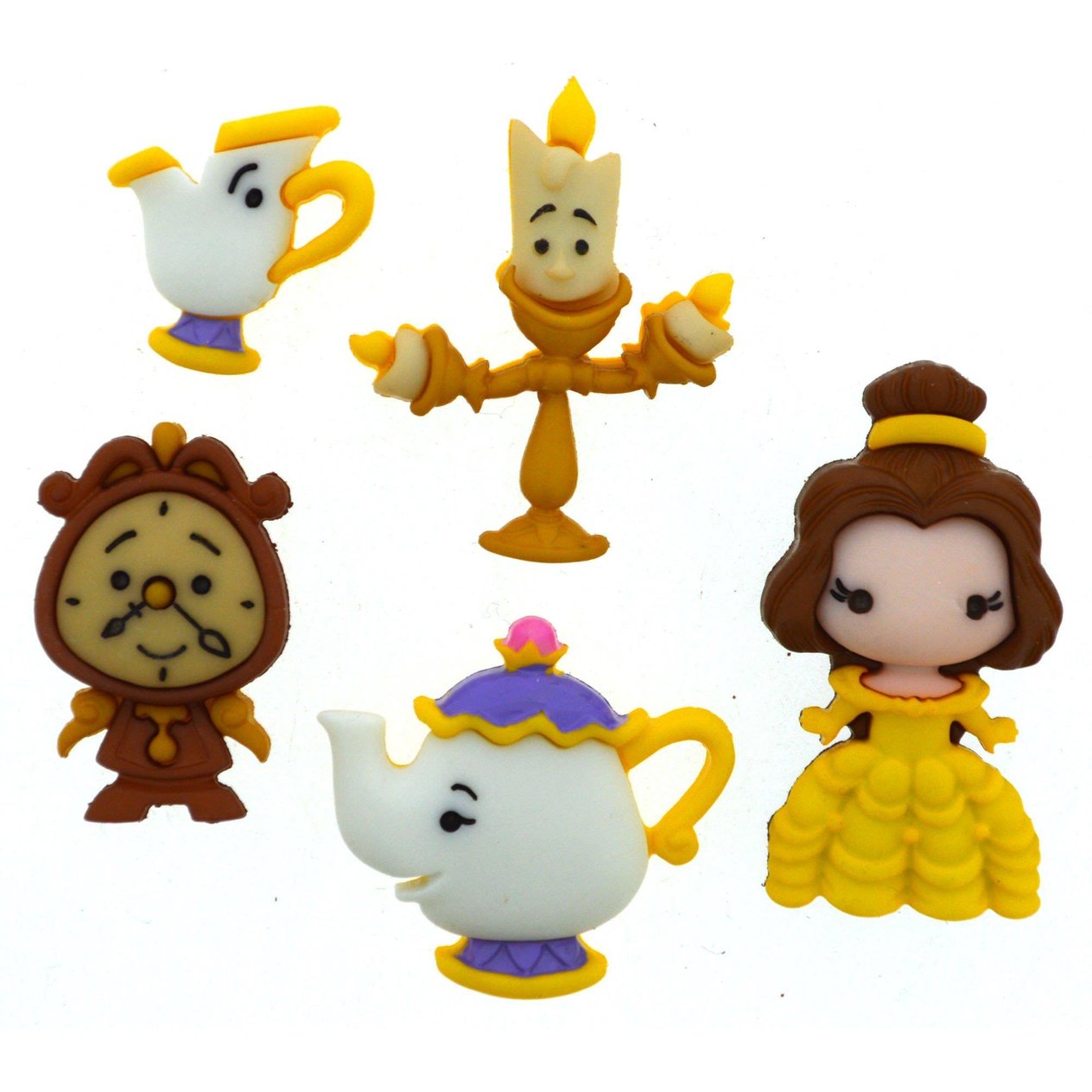 Dress It Up Dekoratif Oyuncak Figürlü Düğme 8956 | Disney Özel Seri