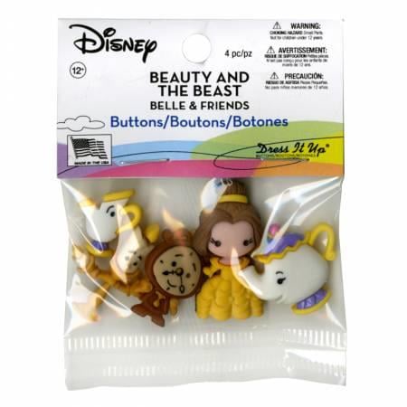 Dress It Up Dekoratif Oyuncak Figürlü Düğme 8956 | Disney Özel Seri