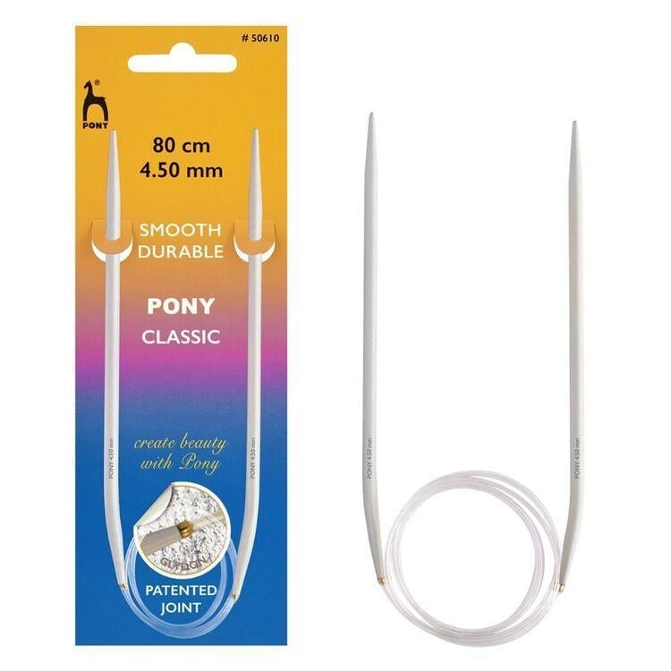 Pony Glydon Bağlantılı 80 Cm Alüminyum Misinalı Şiş 4.5 Mm