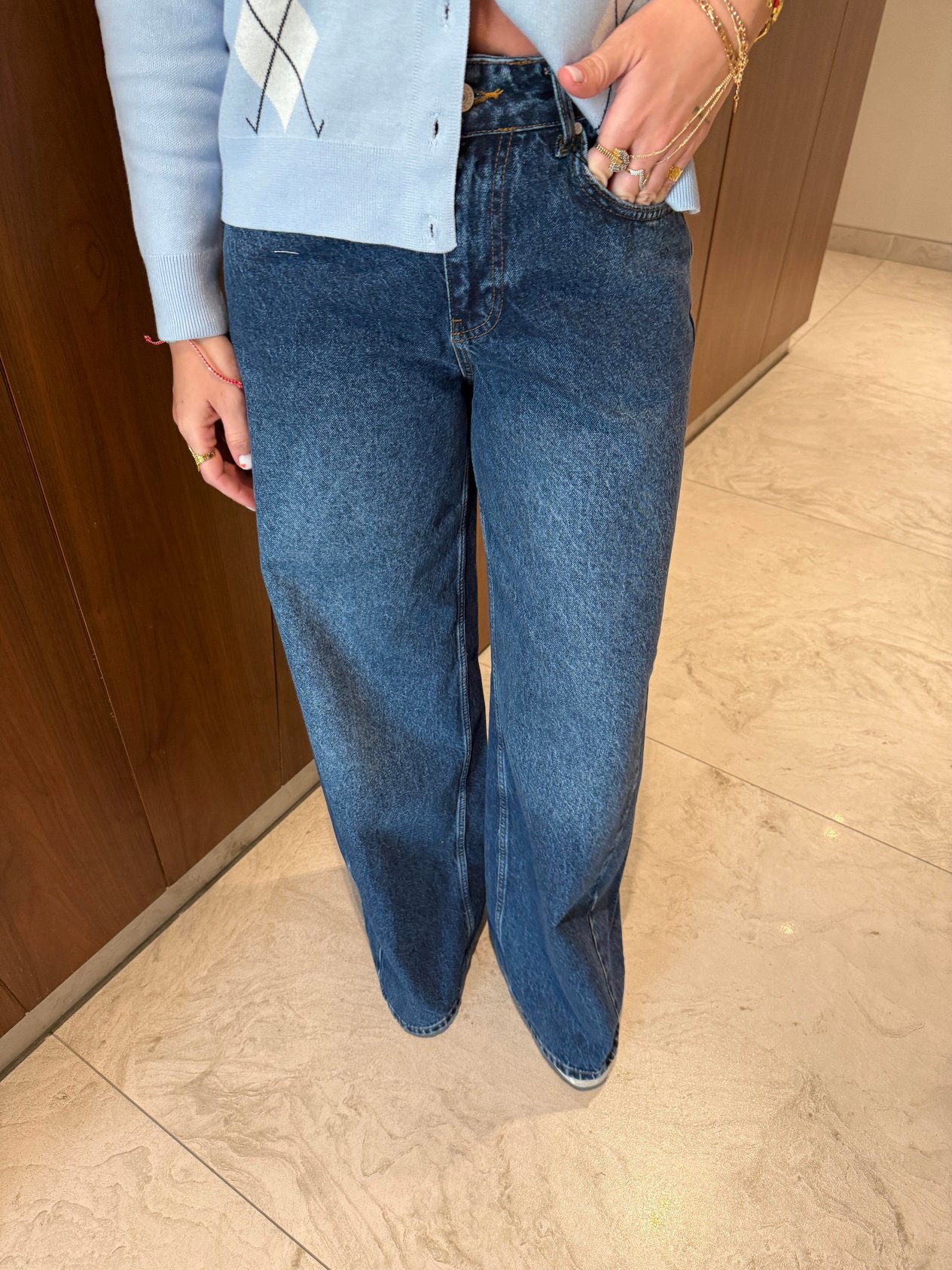 Baggy Model , Blue Jean Pantolon
