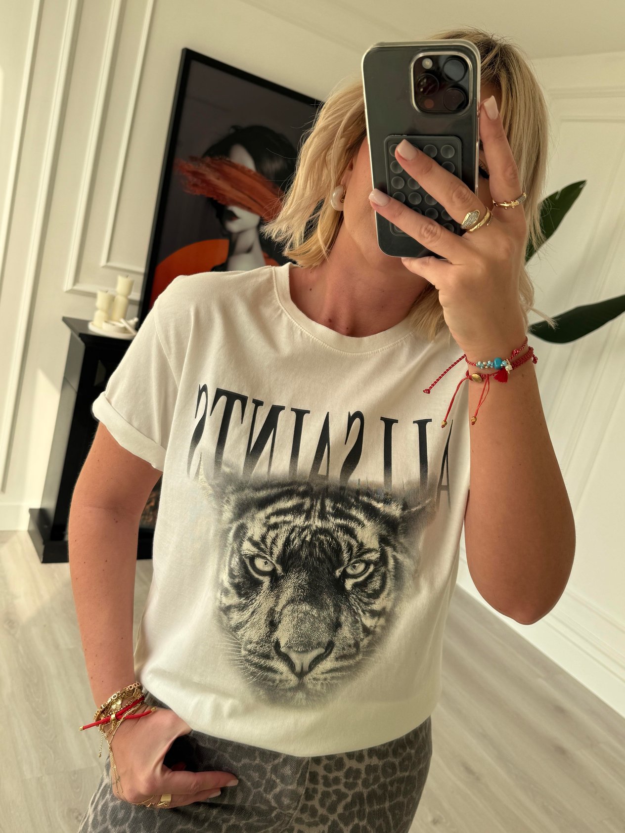 Orijinal Marka , Yazılı , Ekru Tshirt