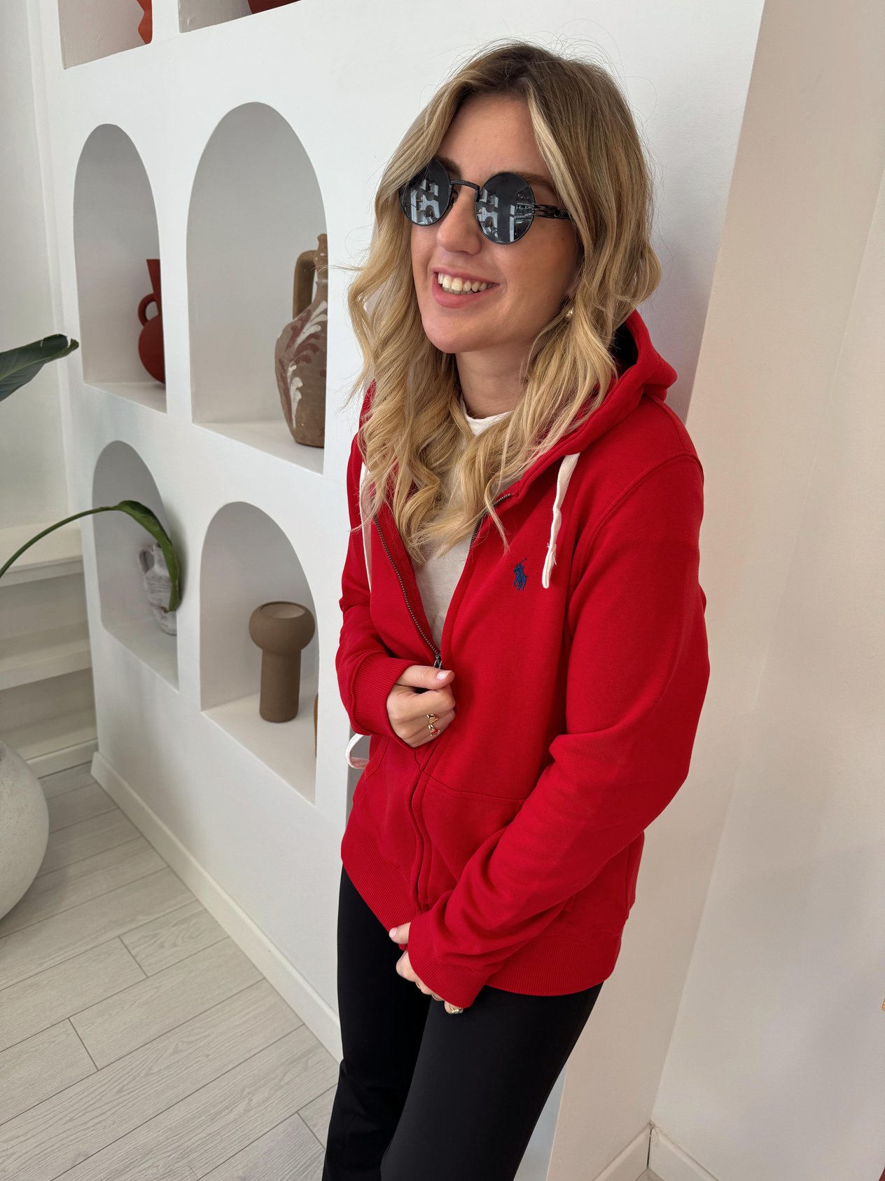 Orjinal Marka Unisex Kırmızı Sweat
