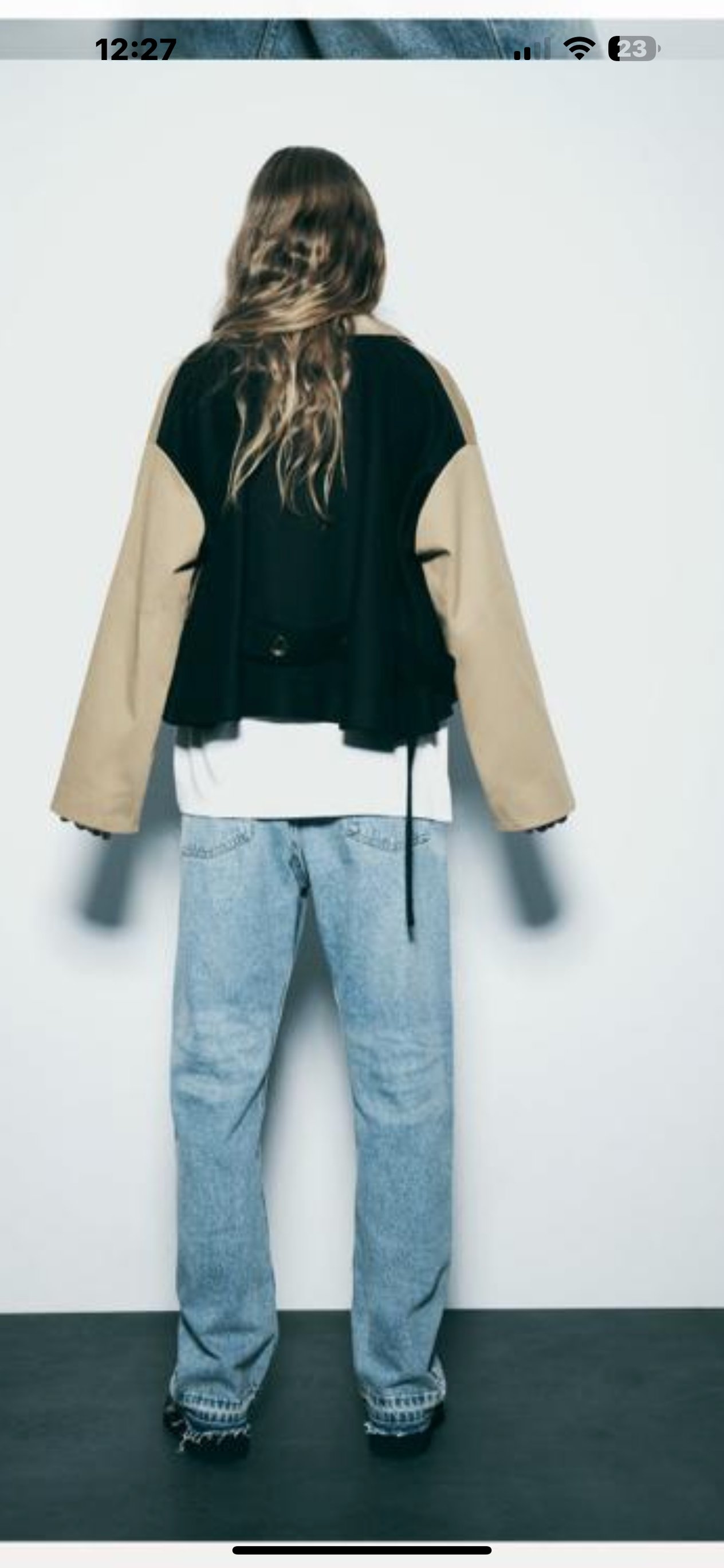 Orjinal Model Gabardin Detaylı Tasarım Ceket