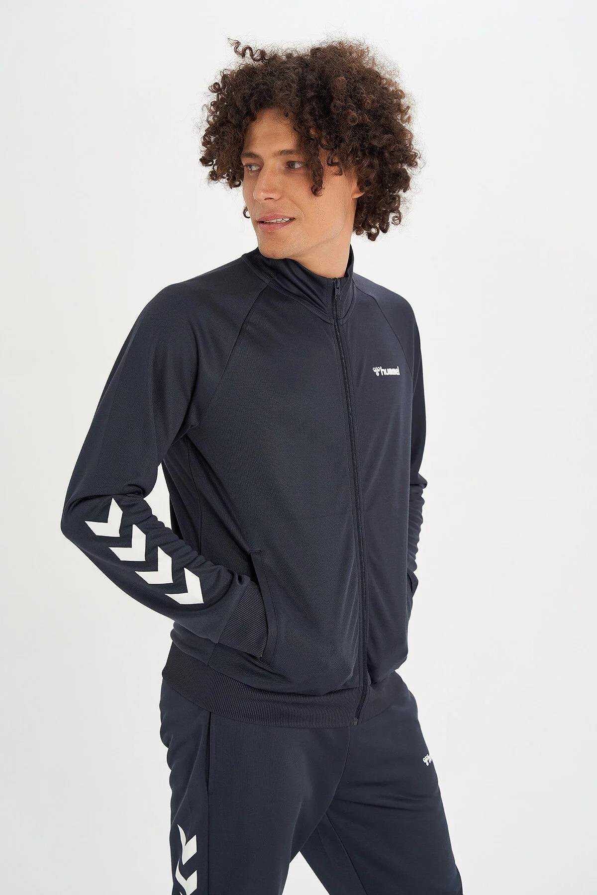 HMLFALCONZO ZIP ERKEK SWEATSHIRT