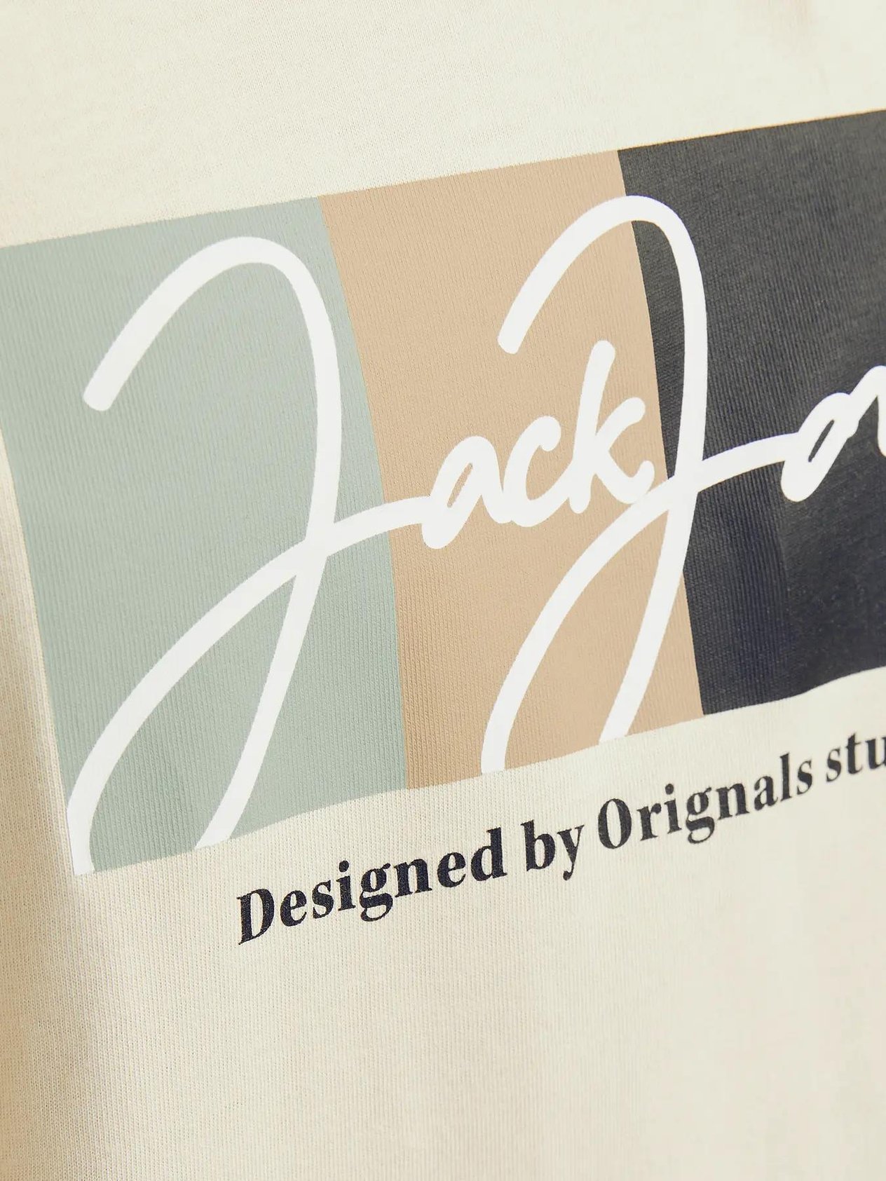 JORPORTLAND BLOCK BRANDING SS CN LN Buttercream