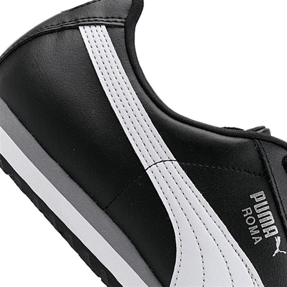 ROMA BASIC BLACK WHITE ERKEK AYAKKABI