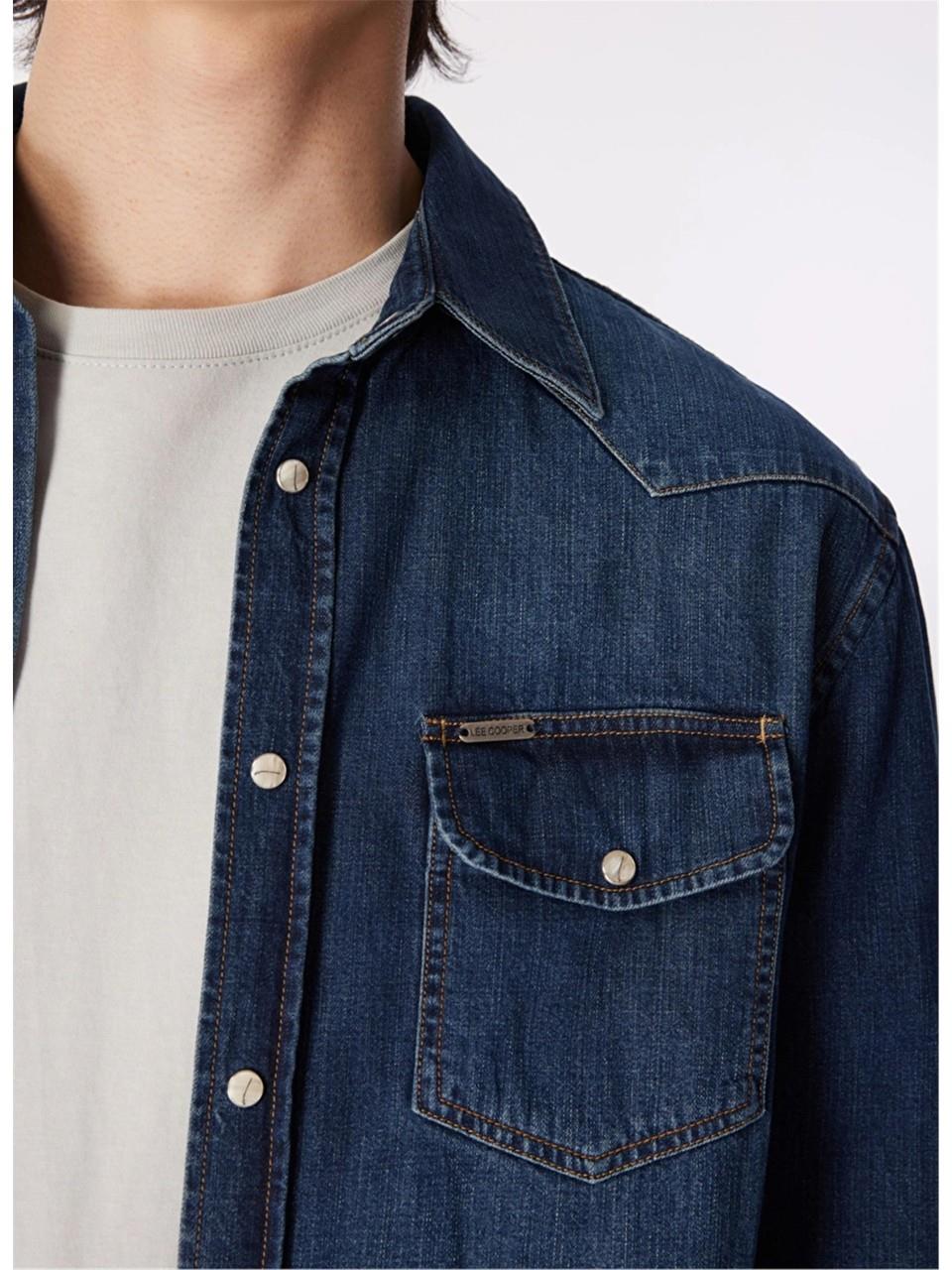 WOLKER 2 ERKEK JEAN GÖMLEK DENIM