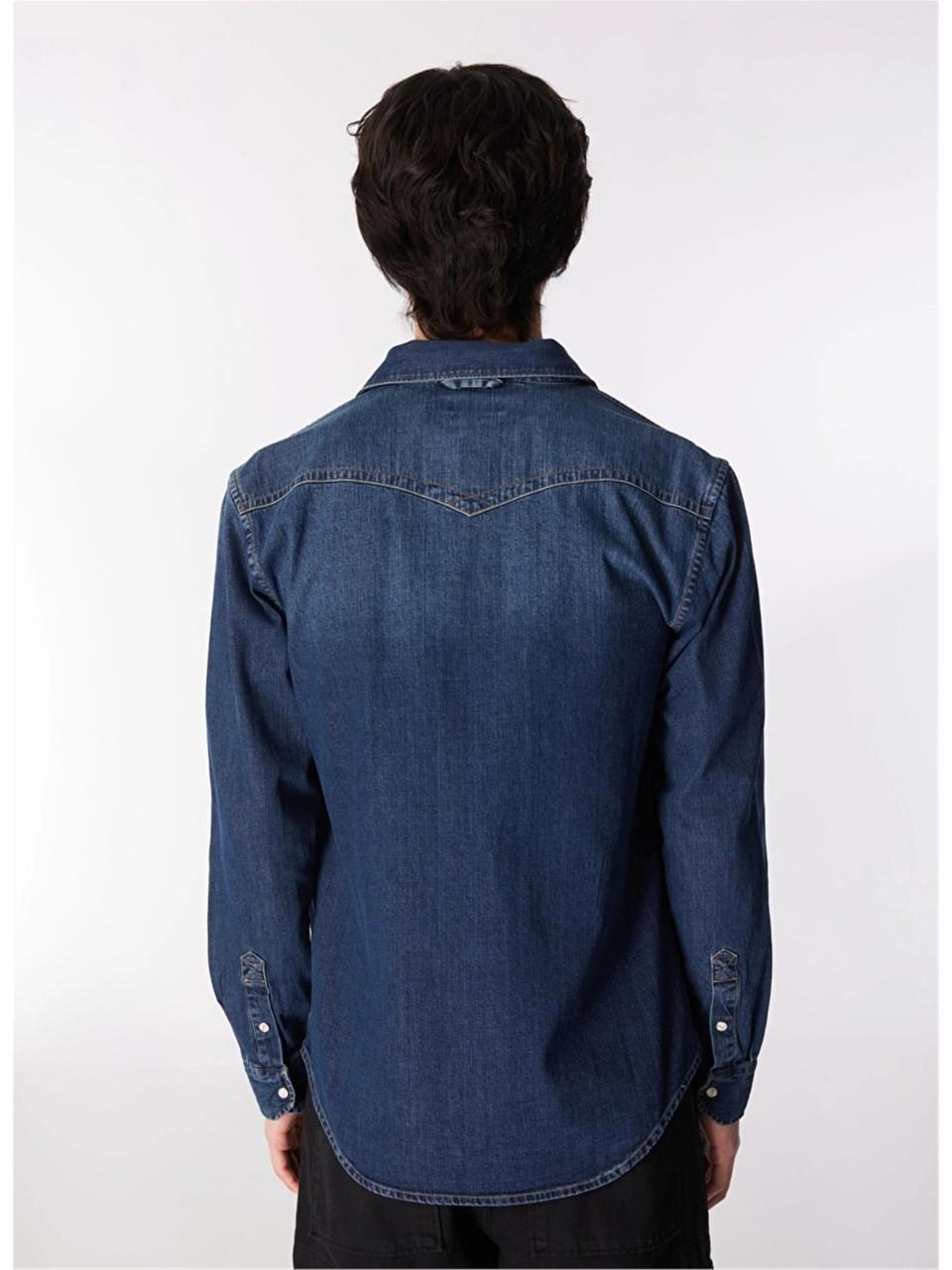 WOLKER 2 ERKEK JEAN GÖMLEK DENIM