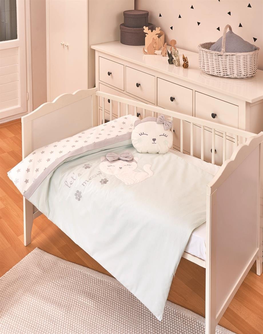 BİBABY CUTE CAT NEVRESİM TAKIMI