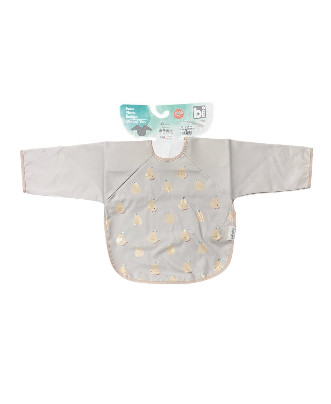 BİBABY HELLO PEAR KOLLU MUŞAMBA ÖNLÜK