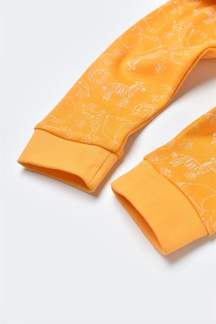 BİBABY ZOO İS GOOD PİJAMA TAKIMI LİME CREAM SET