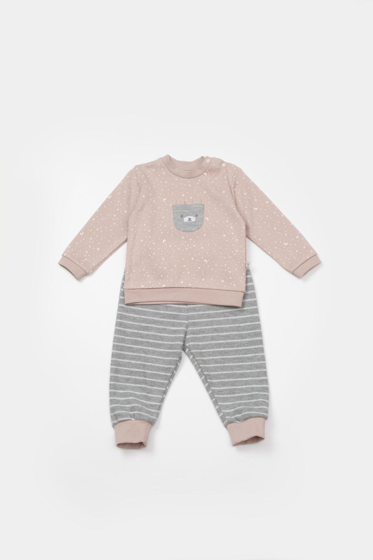 BİORGANİC ADVENTURE BEAR TROUSERS AND SWEAT