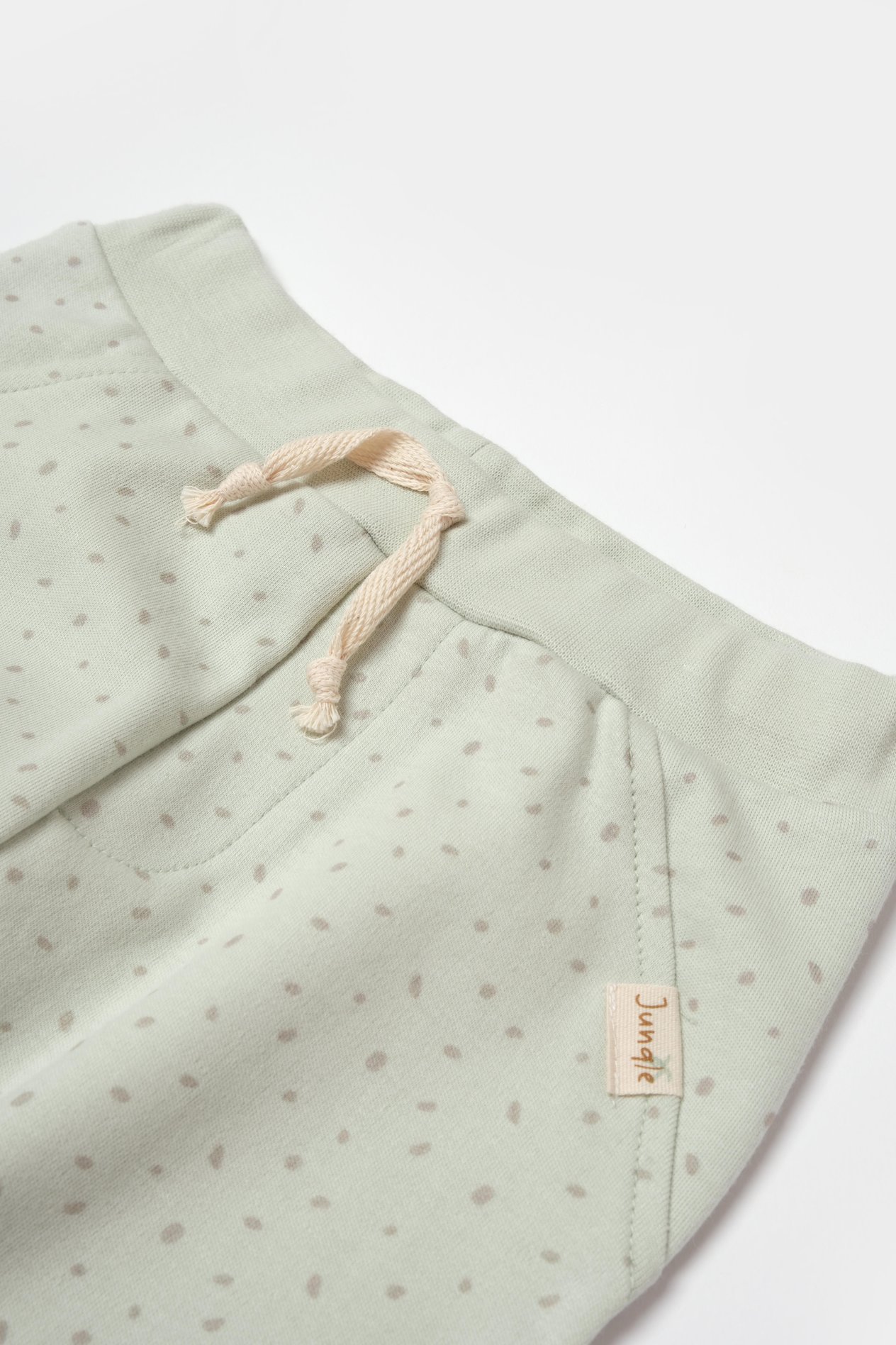 BİORGANİC KOALA JUNGLE TROUSERS MINT SET