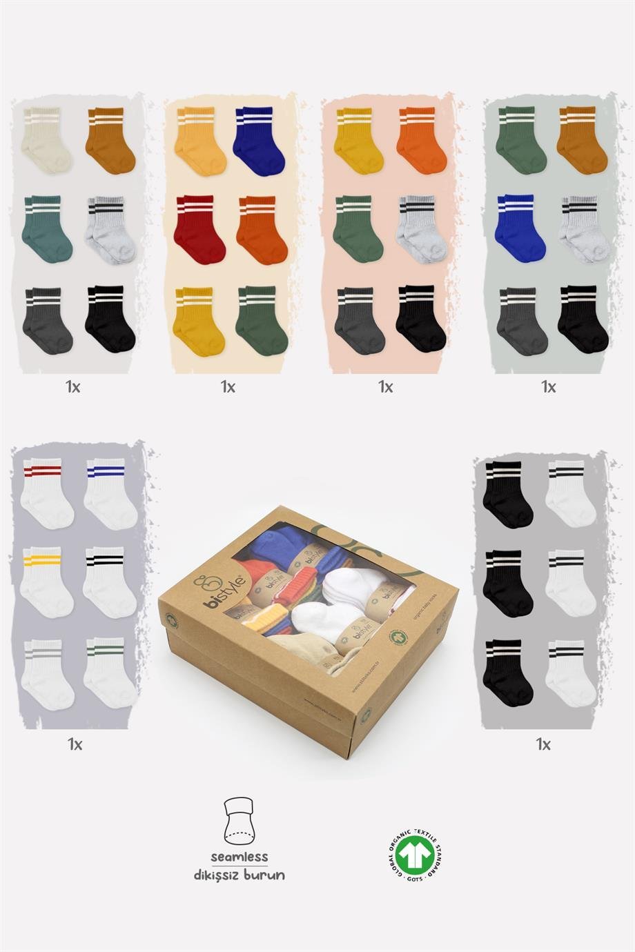 BİSTYLE 6LI PENYE ÇEMBERLİ SOKET 24-36 SET