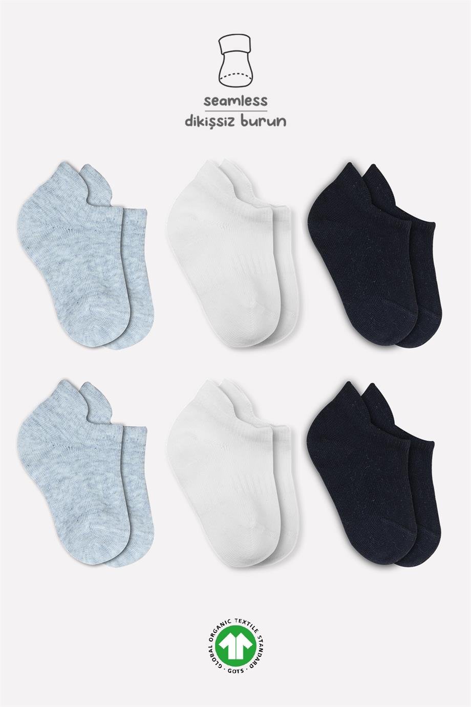 BİSTYLE 6LI PENYE SNEAKERS 0-6 SET